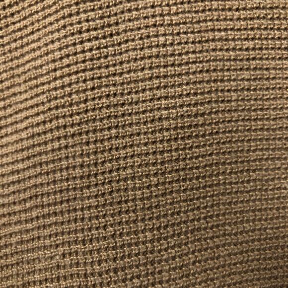 Michael Kors Brown Knit Sweater Tunic 2X Plus Button Side Hem Minimalist - Picture 5 of 11